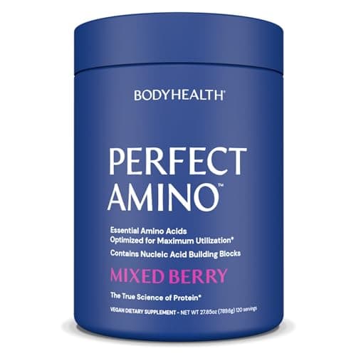 BodyHealth PerfectAmino Powder (Mixed Berry, 120 servings)